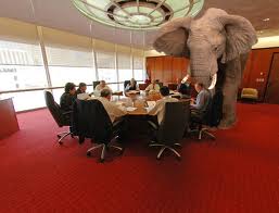 Elephant in the room, Teleprospecting Higher Education 7 12 Wall